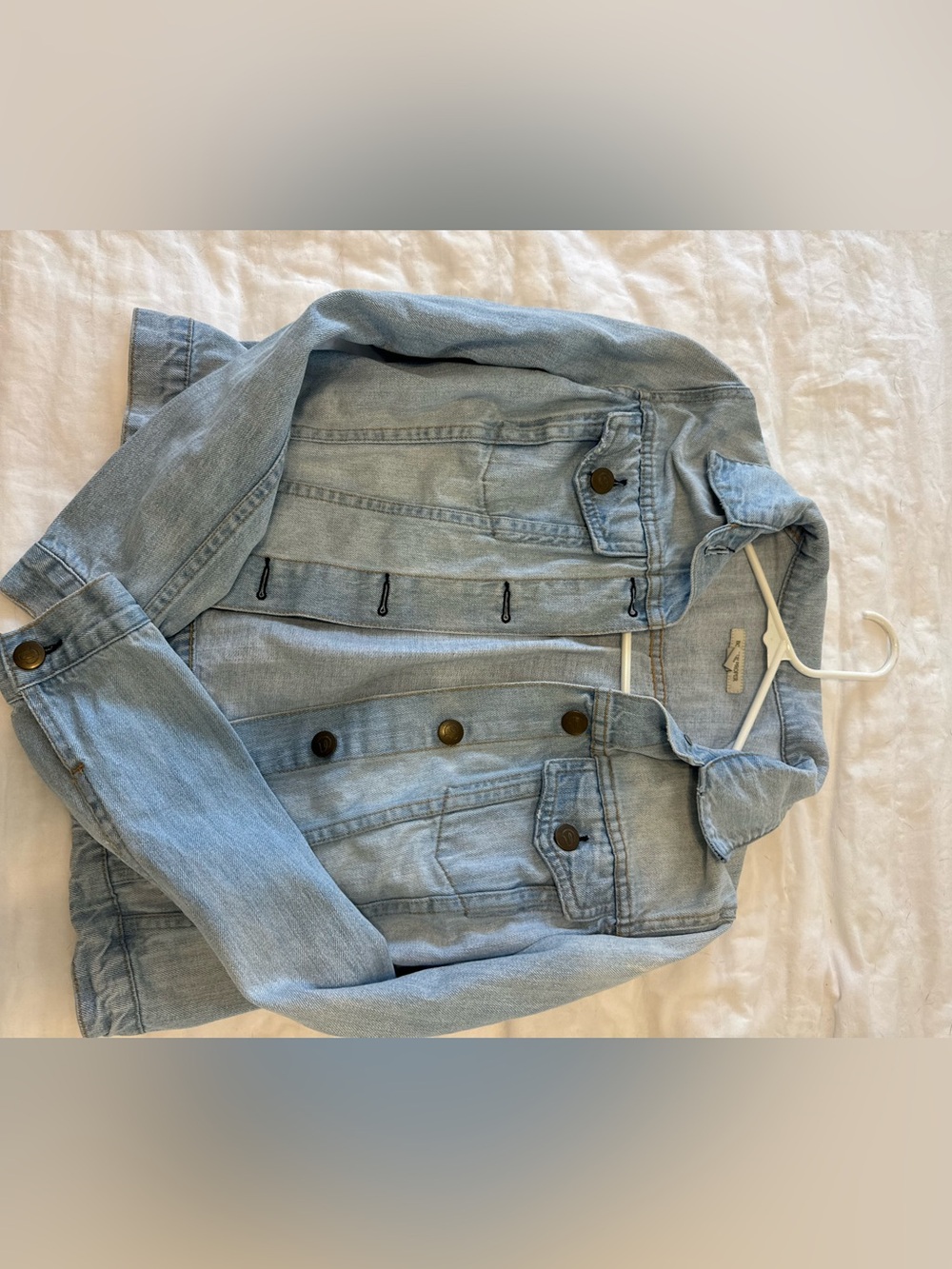 Boston Proper Light Blue Denim Jacket